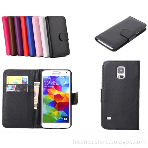 New Wallet Leather Case for Samsung Galaxy S5